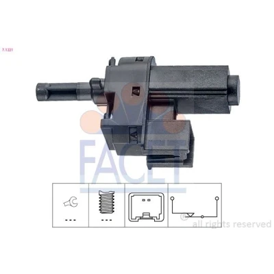 Imagen de Conmutador, accionamiento embrague (control crucero) FACET 7.1221