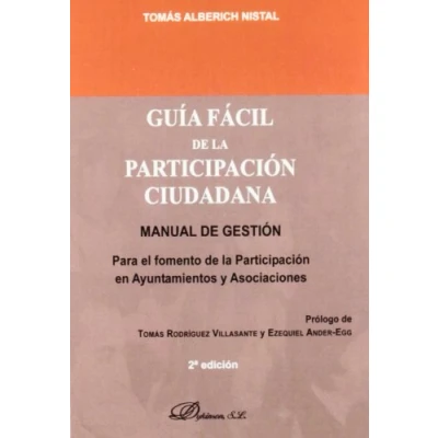 Imagen de Guía fácil de la participación ciudadana: Manual gestión para el fomento en Ayuntamientos y Asociaciones (SIN COLECCION)