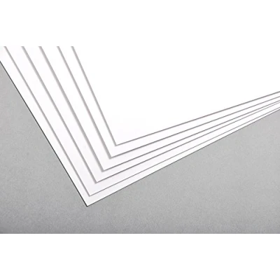 Imagen de Clairefontaine 33018C Caja de cartón Bristol (100 hojas, 50 x 65 cm, 300 g), color blanco