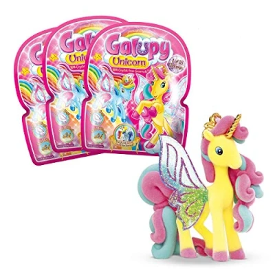 Imagen de CRAZE GALUPY Paquete de 3 Unicornios, contienen regalos unicornio para niñas y niños, figuras coleccionables 27738