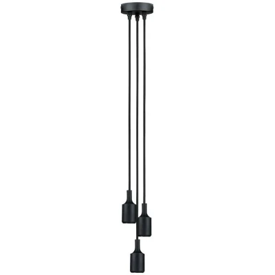 Imagen de Paulmann Neordic Ketil colgante 3 luces negro