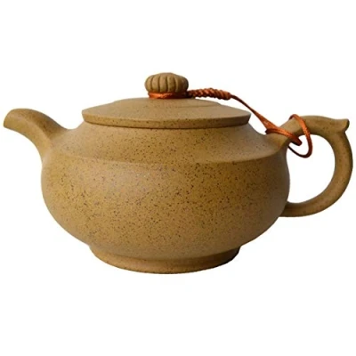 Imagen de tetera Yixing china 325 ml amarillo barro Sesame Zisha