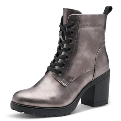 Imagen de Marco Tozzi Botines de tacón, Mujer, Talla: 36, Pewter Zapatos