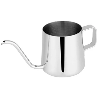 Imagen de 250 ml Tetera de Café Acero Inoxidable 304, Hervidor para con Cuello Cisne, Boquilla Olla Cafetera Café, Goteo Bolsa Filtro