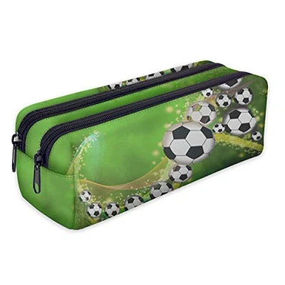 Imagen de Estuches plumier la tuba Estuche Lapices de gran capacidad Colores Para Niñas y Niño Futbol [107]