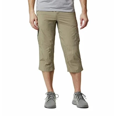 Imagen de Columbia Silver RIDGE II Capri Pantalones montañeros largos, Hombre, Talla: 40, Tusk