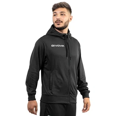 Imagen de Sudadera con capucha y cremallera Givova 500