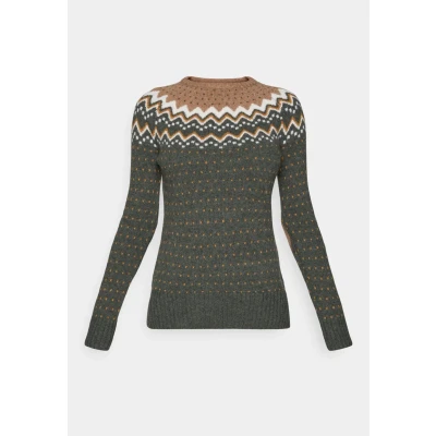 Imagen de Fjallraven Övik Knit Sweater W Sweatshirt, Womens, Deep Forest, XS