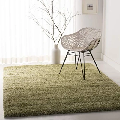 Imagen de Safavieh SG151 5252 Alfombra, Polipropileno, Verde, 121 x 182 3.81 cm