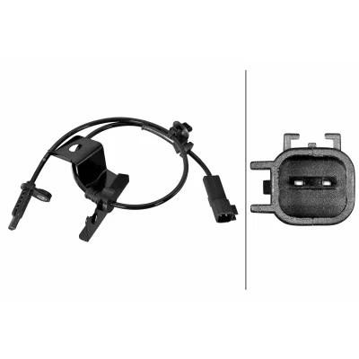 Imagen de HELLA 6PU 358 218 671 Sensor de ABS con pinza/grapa Hall 2 565 FORD: Mondeo 5, 5 Kombi, Limousine