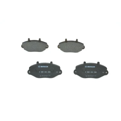 Imagen de BOSCH 0 986 494 289 Juego de pastillas freno Low Metallic Chapa antichirridos, con instrucciones montaje FORD: Transit Mk4 Furgón