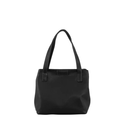 Imagen de TOM TAILOR Bolso de compras Miri Zip para mujer (2 unidades), Negro, 43x19x28, 003446