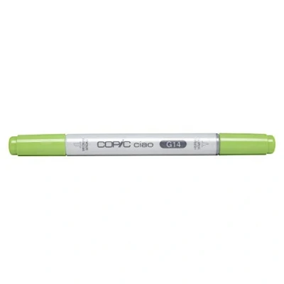 Imagen de COPIC Ciao Marcador Gráfico de Doble Punta, Verde (Apple Green), 1.4 ml