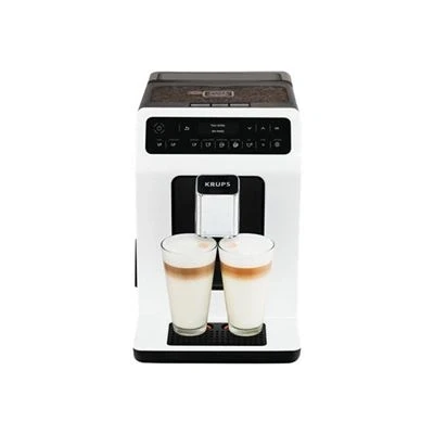 Imagen de Krups Evidence EA8901 Independiente Totalmente automática Máquina espresso 2.3L 2tazas Blanco Cafetera (Independiente, espresso, 2,3 L, Molinillo integrado, 1450 W, Blanco)