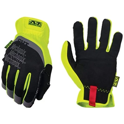Imagen de Mechanix Wear Guantes FastFit® E5 (X Grande, Negro/Amarillo fluorescente)