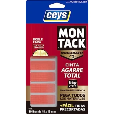 Imagen de Ceys Montack a.t Inmediato Cinta precortada 10 Tiras