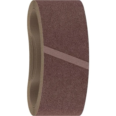 Imagen de Bosch Professional 10 ud. Estuche de Bandas Lija X440 Best for Wood and Paint (para Madera y Pintura, 100 x 610 mm, Grano 60, Accesorios para Lijadoras Banda)
