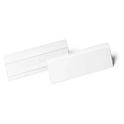 Imagen de Durable Bolsillo para etiquetas HARD COVER autoadhesivas 1/2 A5 horizontal, paquete de 10, 118219