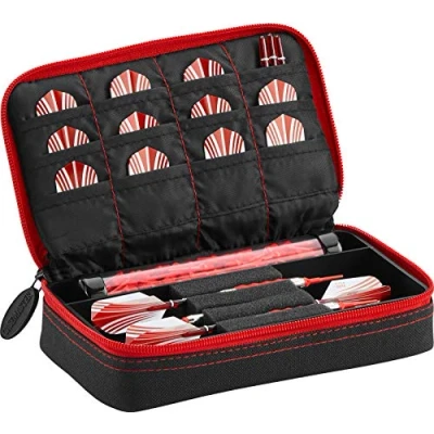 Imagen de Casemaster by GLD Products Plazma Estuche para Dardos con Cremallera en Color Negro