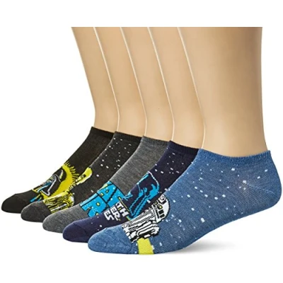 Imagen de Star Wars de hombre, 5 unidades no show calcetines Multi