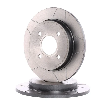 Imagen de BREMBO MAX LINE 08.4931.76 Disco de freno 253 10 4 macizo, ranurado revestido FORD: FIESTA 6, 5, Focus Mk1 Hatchback