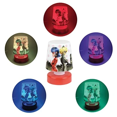Imagen de MIRACULOUS FUN HOUSE 713509 LADYBUG Luz nocturna para niños (H.11,5 x 7,5 cm)