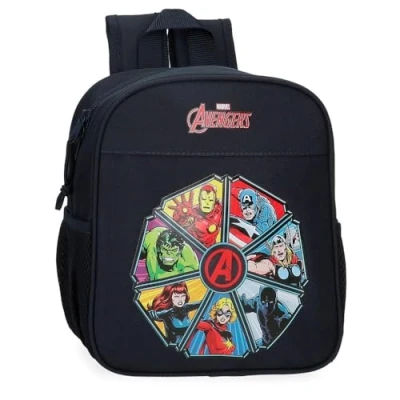 Imagen de Joumma Marvel Los Vengadores Avengers To the power Mochila Guardería Negro 21x25x10 cms Poliéster 5,25L