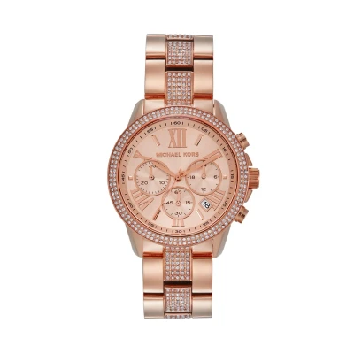 Imagen de Michael Kors Brynn Cronógrafo, Mujer, Talla: One Size, Rose gold