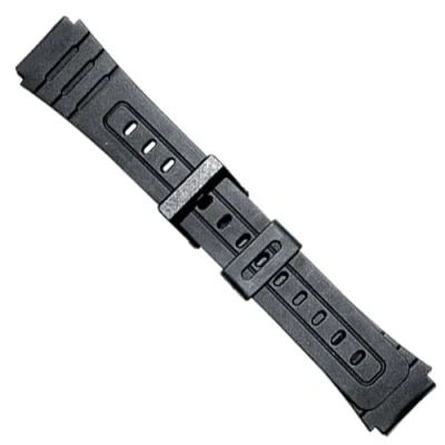 Imagen de Correa para reloj Compatible con Casio F 91 91W 105 106W 94 W 217h 18mm Ref 283P4