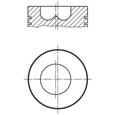 Imagen de Pistón MAHLE ORIGINAL 009 89 02