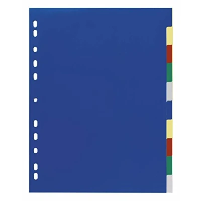 Imagen de Durable 674727 Encuadernación en blanco PP, 2x 5 colores, A4ancho, 230 x 297 mm, 10 hojas, paquete de 20