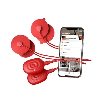 Imagen de Electroestimulador Muscular Therabody Powerdot 2.0 Duo Rojo