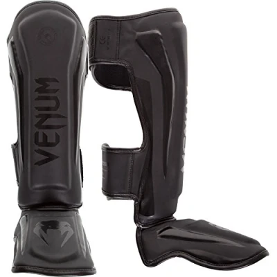 Imagen de Venum Elite Espinilleras, Unisex adulto, Negro, XL