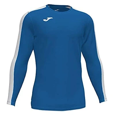 Imagen de Joma Academy Camiseta Juego Manga Larga, Hombre, Royal Blanco, M