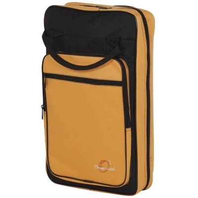 Imagen de Ortola Funda Baquetas Bateria 8 Compartimentos Negro Amarillo 6509 044