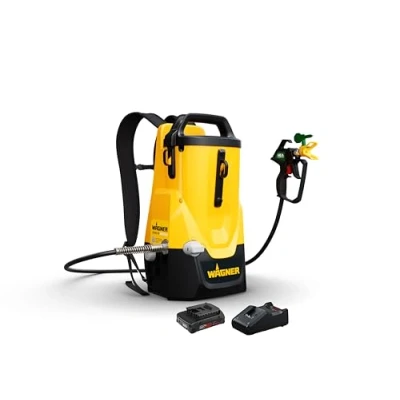 Imagen de WAGNER Sistema de pulverización pintura con batería Control Pro 300 Move 18V Kit Libre y flexible: cómodo como mochila, fijo en el suelo o móvil la mano * incl. cargador*