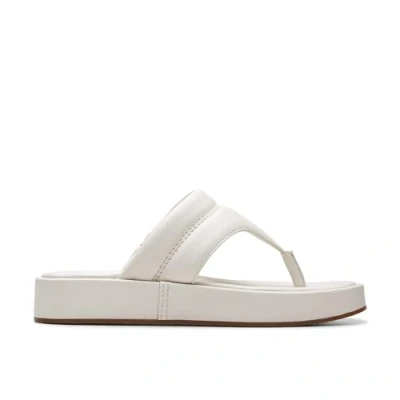 Imagen de Clarks Alda Walk, Sandalia Mujer, Blanco Roto Lea, 41 EU