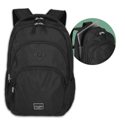 Imagen de TRAVELITE BASICS Rucksack Melange Unisex Adulto, Preto