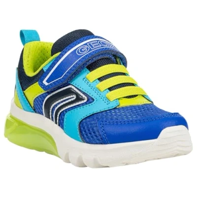 Imagen de Geox J CIBERDRON Boy C, Zapatillas, Royal/Lime, 35 EU