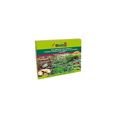Imagen de Biotop Nematodos Sf antimoscas terreales, gusanos de alambre, orugas 5 m para 10 m2