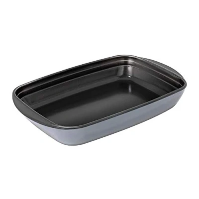 Imagen de KUHN RIKON Easy Auflaufform aus Glas, beschichtet, 2,0 Liter, mittel, bleibt nichts kleben, einfache und schnelle Reinigung, backofenfest bis 240 Grad