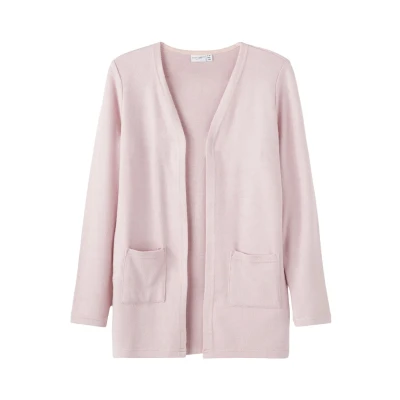 Imagen de Name it Nkfvicti LS CARD Chaqueta de punto para niños, Talla: 98, Burnished lilac
