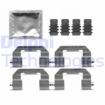 Imagen de DELPHI LX0721 Kit de accesorios, pastillas frenos