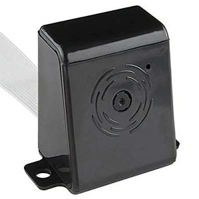 Imagen de sb Components Raspberry Pi Funda Protectora Transparente para cámara Pi, Compatible con módulos de 1, 2 y 3 (Negro)