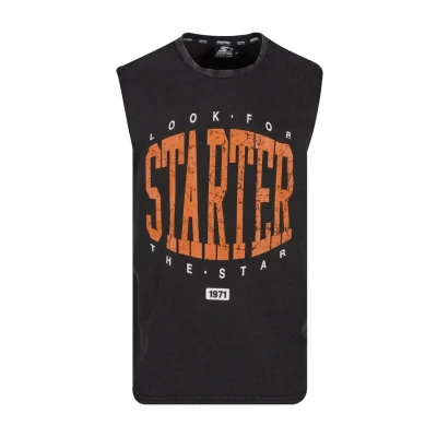 Imagen de Starter Sleeveless washed Top, Hombre, Talla: Medium, Acid black