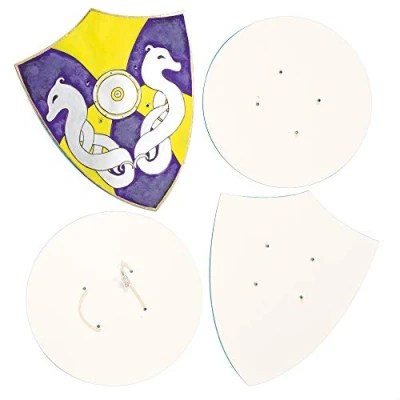 Imagen de Baker Ross Tarjetas protectoras para niños (4 unidades), color blanco