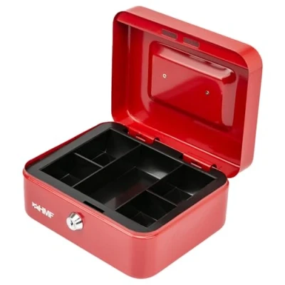 Imagen de HMF 10120 03 Caja de caudales 20 x 16 9,5 cm, rojo