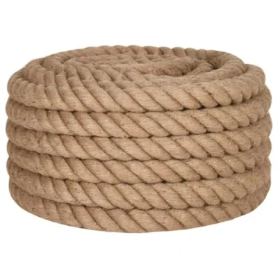 Imagen de vidaXL Cuerda de Yute 10 m Longitud y 40 mm Grosor