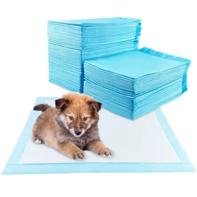 Imagen de Tekenewbse 100 Unidades Empapadores Perros 60 x cm, Almohadillas Perro para Puppy Pads en Casa WC Alfombrillas Higiénica Desechables Mascotas, Superficie de Secado Rápido, Transpirables