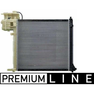 Imagen de MAHLE ORIGINAL CR 386 000P Radiador, refrigeración del motor para vehículos sin aire acondicionado 569 555 26 Aletas soldadas